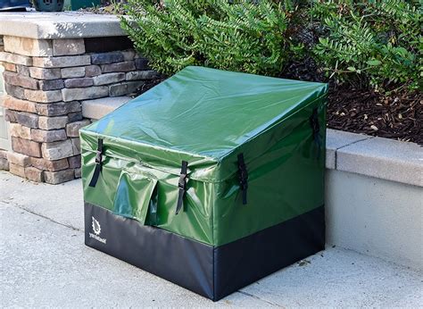 metal water tight box with oval door|yardstash waterproof storage box.